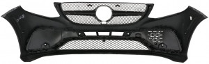 Pachet Exterior Complet compatibil cu Mercedes GLE W166 2015-2018 Negru Crom - Img 4