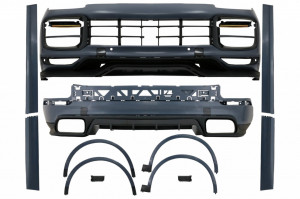 Pachet Exterior Complet compatibil cu Porsche Cayenne 9Y0 2018-> Conversie la Turbo sau Aero Design