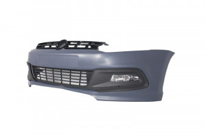 Pachet Exterior Complet compatibil cu VW Polo 2009-2017 R-Line Design - Img 4