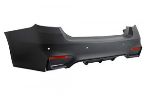 Pachet Exterior cu Ornamente Tobe Evacuare Carbon compatibil cu BMW F30 2011-2019 EVO II M3 CS Design Fara Proiectoare - Img 3