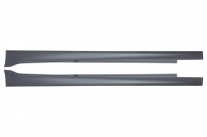 Pachet Exterior cu Prelungire Bara si Capace oglinzi compatibil cu BMW Seria 5 F10 Non LCI 2011-2014 M Design - Img 6