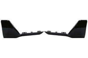 Pachet Exterior Prelungire Bara Fata si Difuzor compatibil cu BMW X5 G05 2018-> M Design Negru Lucios - Img 5