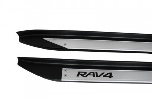 Praguri Trepte laterale compatibil cu TOYOTA RAV4 2009-2012 OEM Design - Img 3