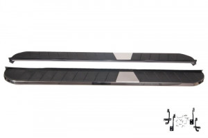 Praguri Trepte laterale Transcender compatibil cu Range Rover Evoque Dynamic 2011-2015 - Img 2