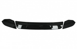 Prelungire Bara Fata compatibil cu BMW X3 G01 X3M (2018-Up) Negru Lucios - Img 3