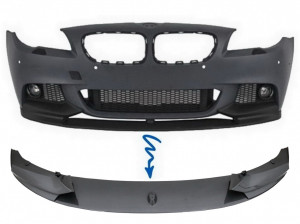Prelungire Bara Fata Film Carbon compatibil cu BMW Seria 5 F10 F11 (2011-2017) M-Performance Design - Img 2
