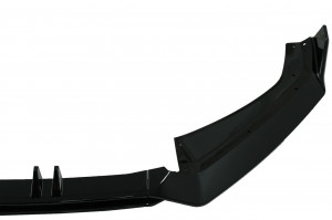 Prelungire Bara Fata Lip compatibil cu Audi A4 B9 8W S-Line (2016-2018) Negru Lucios - Img 8