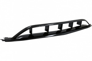 Prelungiri Bara Fata compatibil cu Mercedes A-Class W176 Facelift AMG Line (2015-2018) A45 Design Negru Lucios - Img 4