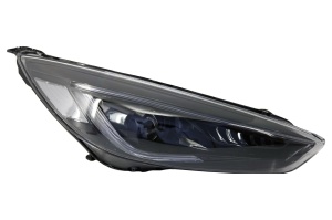 RHD Faruri LED DRL compatibil cu Ford Focus III Mk3 Facelift (2015-2017) Bi-Xenon Design Semnalizare Dinamica - Img 2