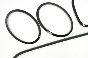 Set Ornamente Rama Grila Faruri Stopuri compatibil cu MINI III F55, F56 Hatchback F57 Convertible 2014-> Negru - Img 3