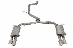 Sistem de evacuare compatibil cu VW Passat CC 2012-2017 turbo inline 4-cilindri Motor pe benzina (2.0 TFSI EA888)