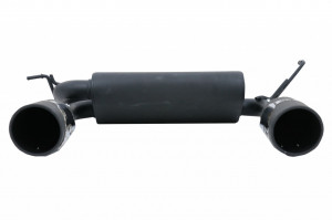 Sistem de evacuare dubla Axle-Back compatibil cu JEEP Wrangler, Rubicon JK 2007-2017 Metal Mulisha Design - Img 2