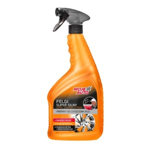 Solutie curatare jante auto super puternica, 650 ml, Moje auto