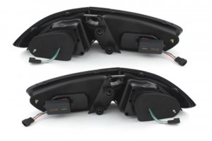 Stopuri CarDNA LED compatibil cu SEAT Leon 2009-> LIGHTBAR Negru sau Fumuriu - Img 3