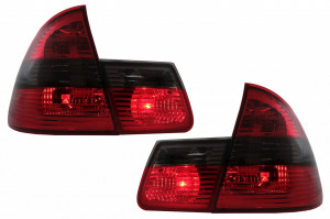 Stopuri compatibil cu BMW Seria 3 E46 Touring 1999-2005 Rosu Fumuriu