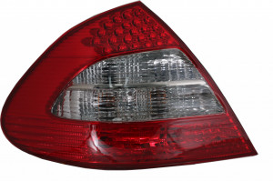 Stopuri compatibil cu Mercedes E-Class W211 Limousine 2002-2006 Rosu/Fumuriu - Img 2