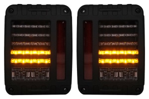 Stopuri Full LED compatibil cu JEEP Wrangler / Rubicon JK 2007-2017 - Img 4