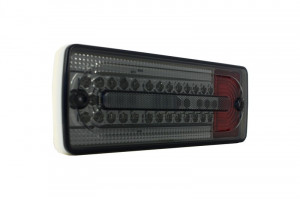 Stopuri Full LED compatibil cu MERCEDES Benz W463 G-Class 1989-2015 Fumuriu/Rosu - Img 4