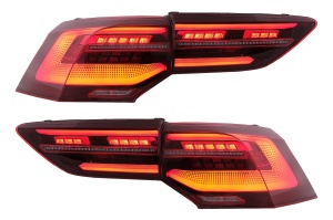 Stopuri Full LED compatibil cu VW Golf VIII Hatchback Mk8 2020-> cu Semnal Dinamic Secvential