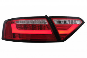 Stopuri LED compatibil cu Audi A5 8T Coupe Cabrio Sportback 2007-2009 Rosu Clar - Img 2