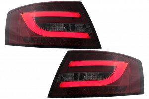Stopuri LED compatibil cu AUDI A6 C6 4F Limuzina 2004-2008 Rosu Fumuriu 7PIN