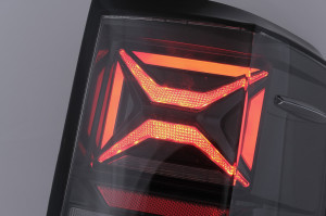Stopuri LED compatibil cu Ford Ranger 2012-2018 Fumuriu cu Semnal Dinamic - Img 3