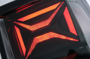 Stopuri LED compatibil cu VW Amarok 2010-2020 Semnal Secvential Dinamic Fumuriu - Img 4