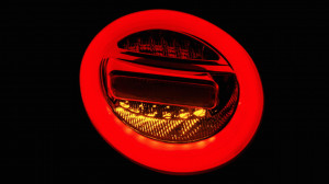 Stopuri LED compatibil cu VW New Beetle 1998-2005 cu Semnal Secvential Dinamic Rosu - Img 4