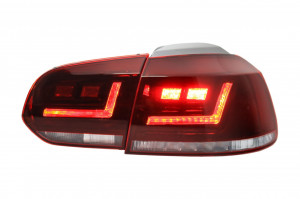 Stopuri OSRAM LEDriving LED compatibil cu VW Golf 6 VI 2008-2012 Semnal Secvential Dinamic - Img 4