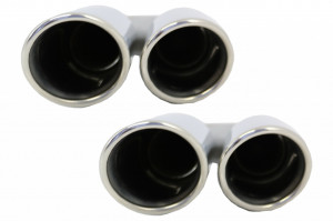 Tobe Ornamente compatibil cu sistemul de evacuare compatibil cu VW Touareg 7P 7L 2002-2018 W12 Design - Img 4