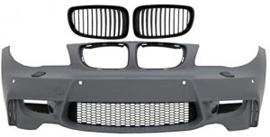 Bara Fata compatibil cu BMW Seria 1 E81 E82 E87 E88 2004-2011 1M Design Tuburi Ventilatie Incluse