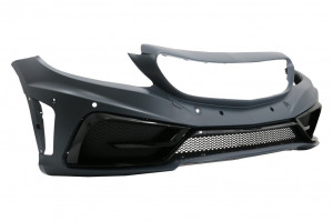 Bara Fata compatibil cu Mercedes C-Class W205 Limo Coupe Station Wagon Cabiolet (2014-2019) Fara Grila Centrala - Img 2