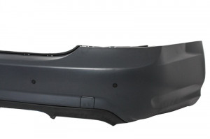 Bara Fata Completa cu Grila Centrala compatibil cu Mercedes W221 S-Class S63 S65 Design 2005-2010 si Praguri Laterale - Img 8