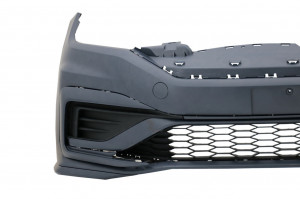 Bara fata cu Grila Centrala Insertie Rosie compatibil cu VW Jetta MK7 (2019-2021) GLI Look - Img 3