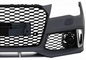 Bara Fata & Difuzor Bara Spate cu Ornamente Evacuare compatibil cu AUDI A7 4G 2a7010-2014 RS7 Design - Img 2