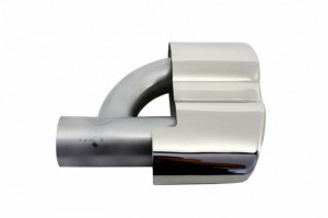 Bara Spate Ornamente de evacuare Mercedes Benz S-Class W221 2005-2011 A-Design - Img 4