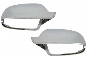 Capace de Oglinzi compatibil cu Audi A5 2011-2016 Aluminiu fara Side Assist