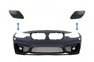 Capace Spalatoare Faruri Bara Fata compatibil cu BMW Seria 3 F30 F31 2011-> M3 Design