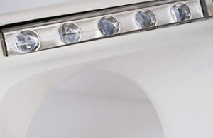 Carcasa faruri cu Lumini de zi dedicate LED DRL compatibil cu Mercedes G-class W463 1989-2012 G65 Design Chrome - Img 4