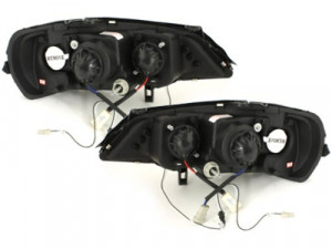 DAYLINE Headlights suitable for Opel Astra G 1997-2004 DRL Black - Img 4