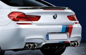 Difuzor Bara Spate compatibil cu BMW 6 Series F12 F13 F06 Convertible Coupe Gran Coupe 2012-2017 M-Performance Design - Img 7
