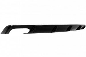 Difuzor Bara Spate compatibil cu Skoda Octavia II sedan 2004-2009 Negru Lucios - Img 3