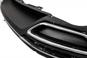 Difuzor Bara Spate compatibil cu VW Passat B8 3G 2015-2019 R Line Dubla Evacuare - Img 4