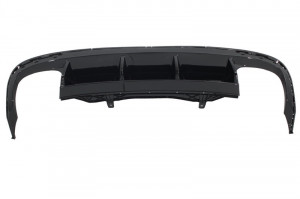 Difuzor Bara Spate compatibil cu VW Passat CC 2012-2017 R Line Dubla Evacuare