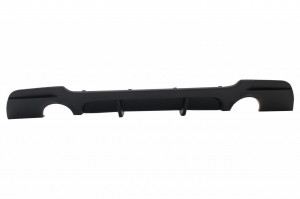 Difuzor Bara Spate Cu Evacuare Dubla compatibil cu BMW E92 3 Series 2006-2013 M Performance Design - Img 2