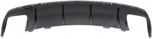 Difuzor Bara Spate cu Oranamente Evacuare compatibil cu Mercedes CLA X117 W117 2013-2018 Facelift CLA45 Look Negru - Img 3