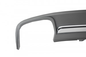 Difuzor Bara Spate cu Ornamente Evacuare compatibil cu Audi A4 B8 Facelift 2012-2015 Sedan Avant S4 Design - Img 4