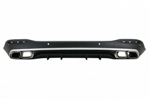 Difuzor Bara Spate cu Ornamente Evacuare Crom compatibil cu Mercedes GLE W167 SUV 2019-> GLE 63 Design