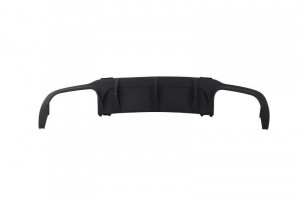 Difuzor Bara Spate cu Tobe Ornamente Evacuare compatibil cu MERCEDES C-class W204 C204 AMG Sport Line 2012-2014 Limousine Coupe - Img 4