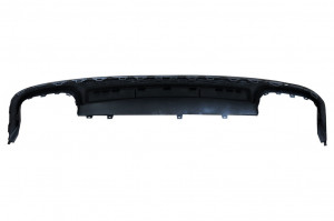 Difuzor Bara Spate si Ornamente Evacuare compatibil cu Audi A6 C8 4K Avant Sedan (2018-up) RS6 Design Argintiu - Img 4
